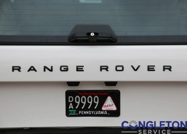 Matte Black RANGE ROVER Decal