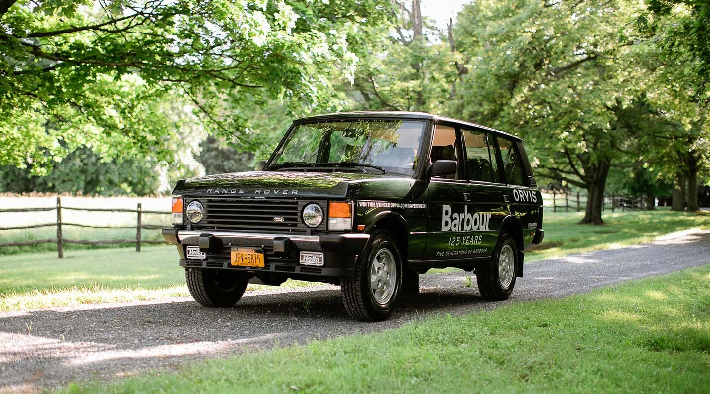 Barbour range Rover