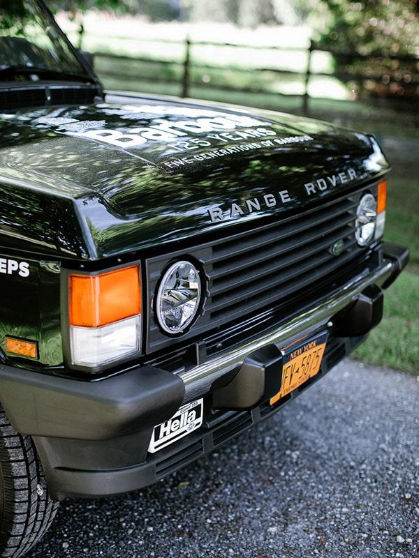Orvis and Barbour Range Rover Classic