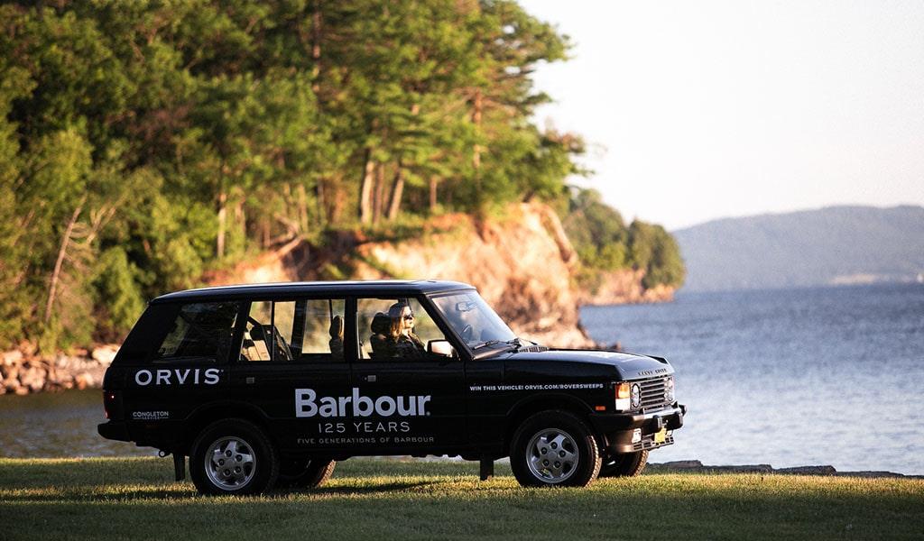 Orvis and Barbour Range Rover Classic