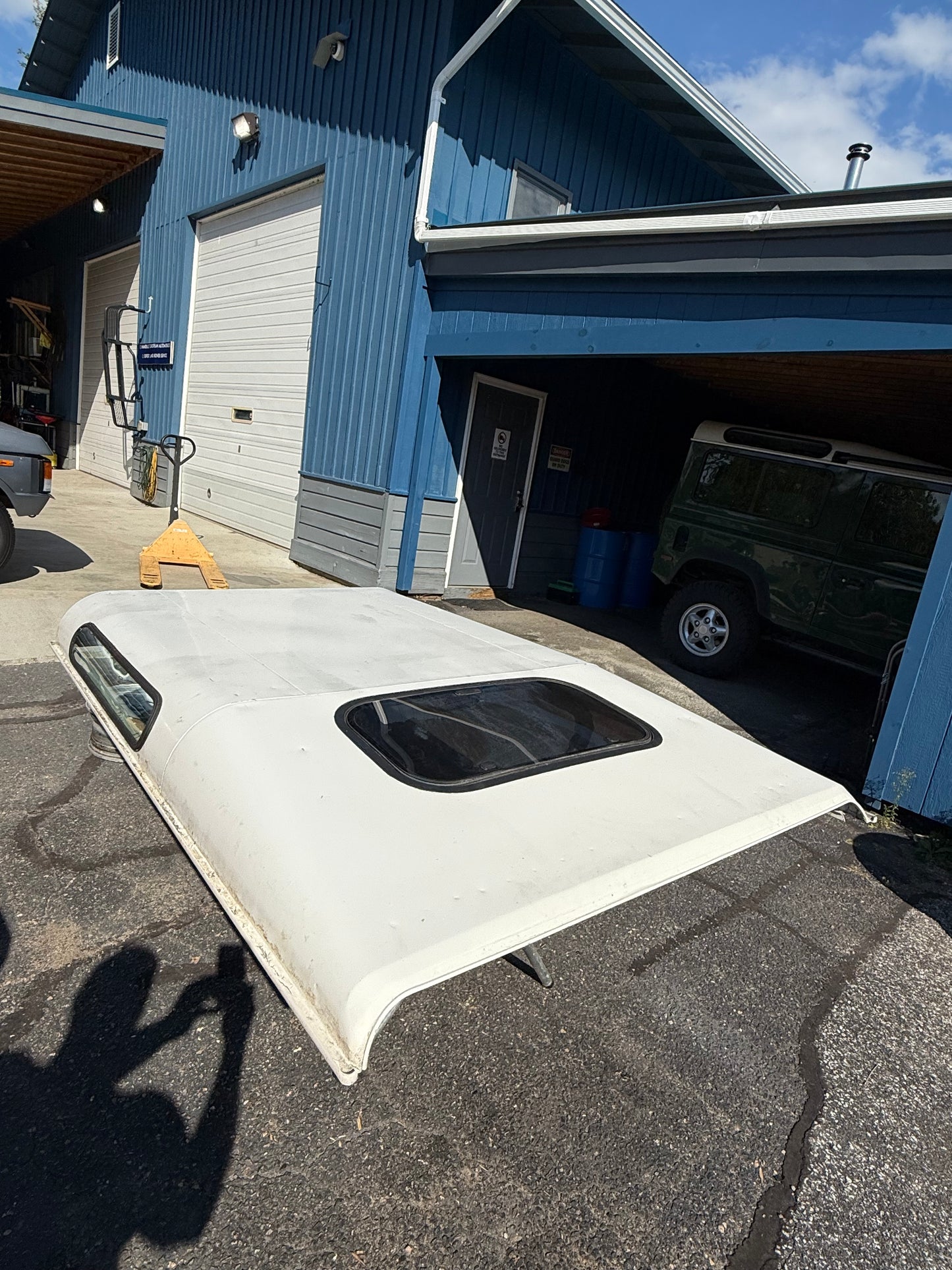 Defender 90 Station Wagon Roof (Sunroof)(White)