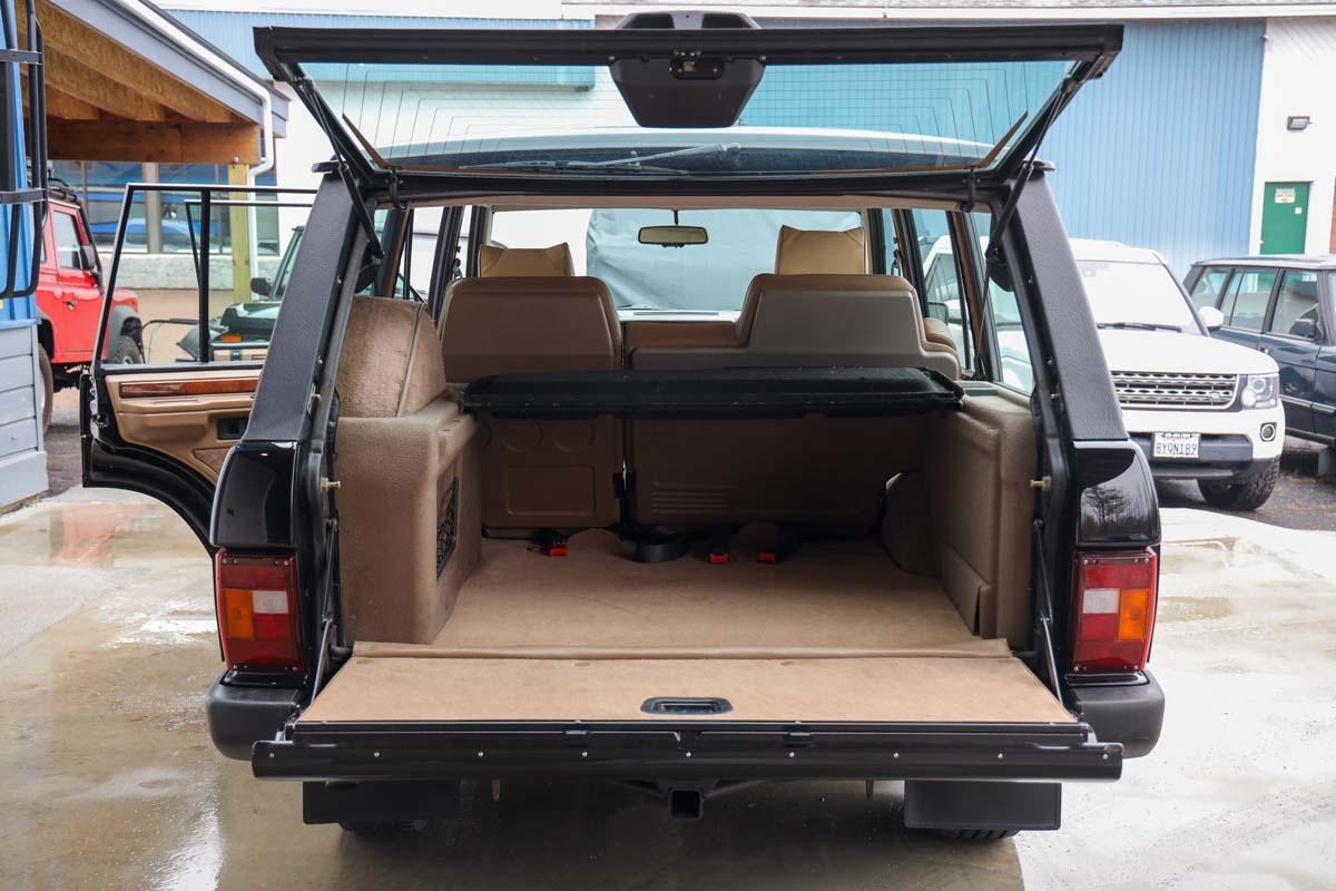 1995 Beluga Black LWB Range Rover Classic - Denver