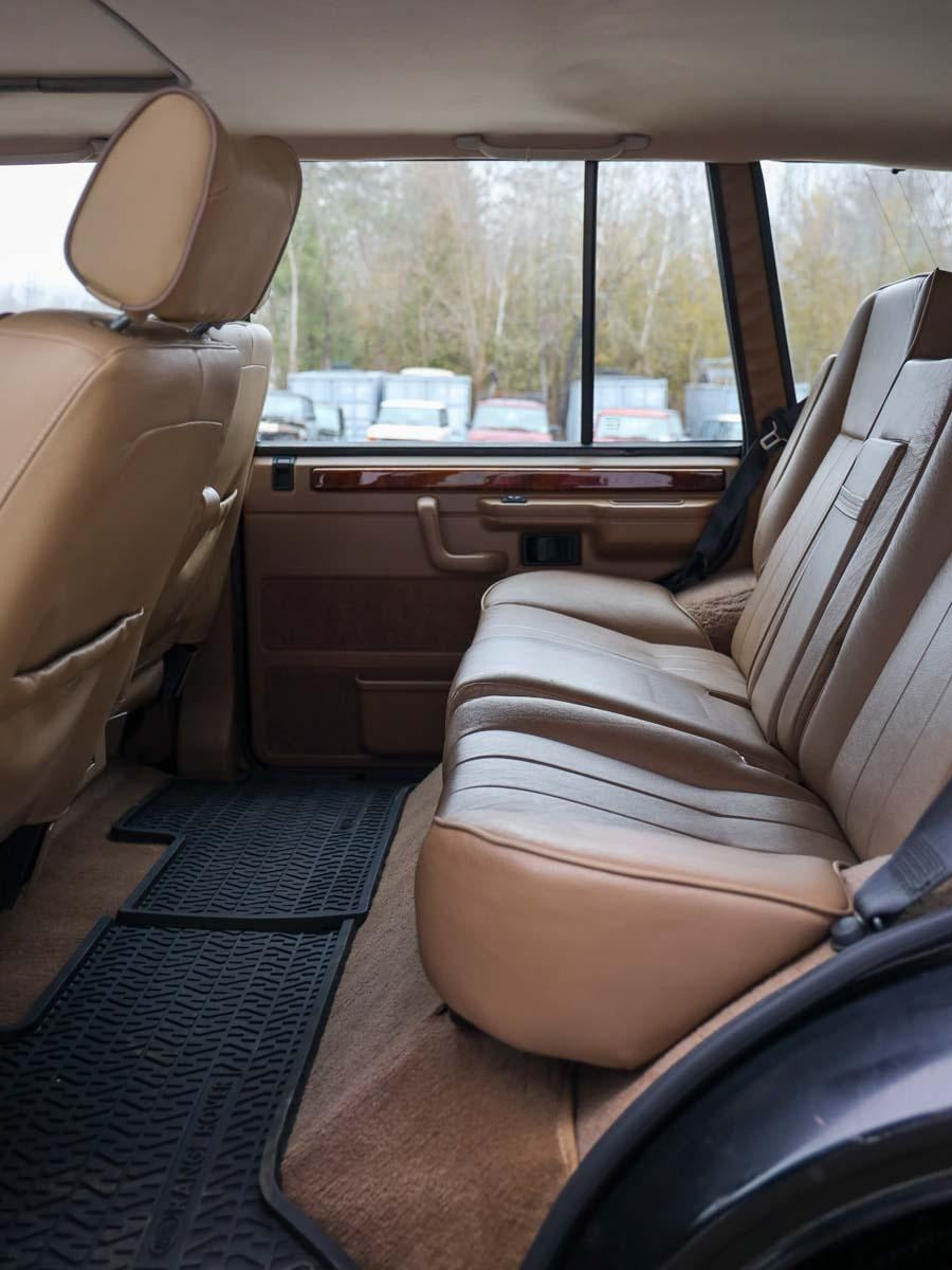 1995 Beluga Black LWB Range Rover Classic - Denver