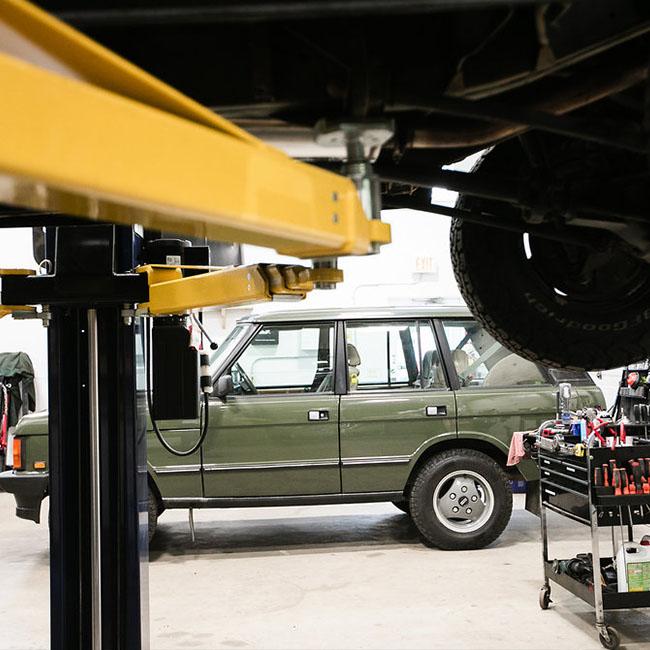Land Rover Scheduled Maintenance and Service – Congleton Service