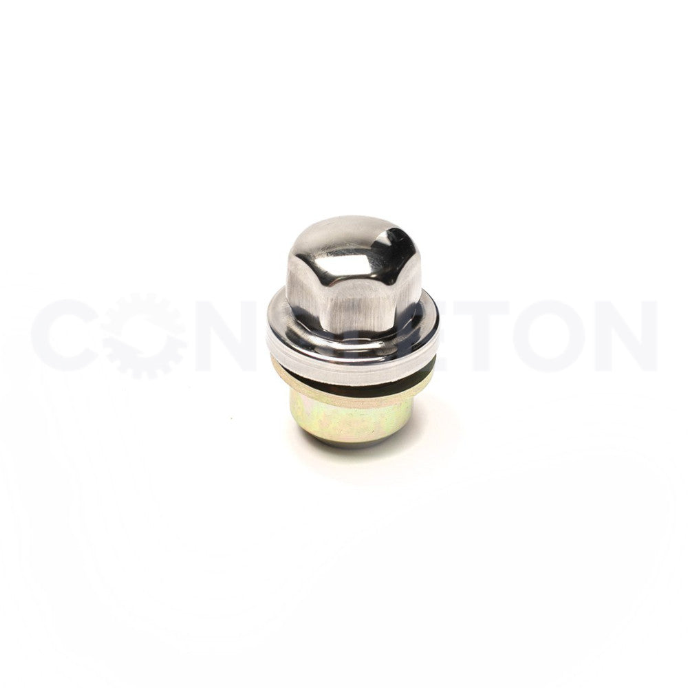 Stainless Steel Capped Alloy Wheel Nuts - Set of 20 for Range Rover, Defender