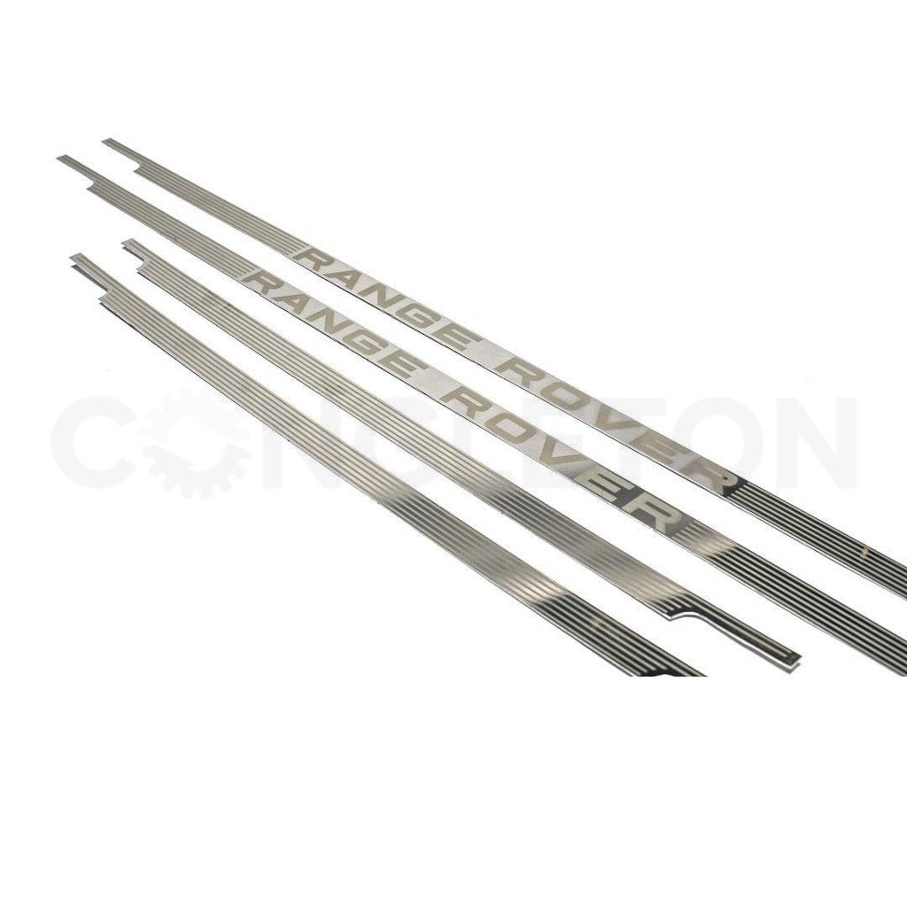 Range Rover Classic Engraved Sill Inserts for SWB - Complete Set