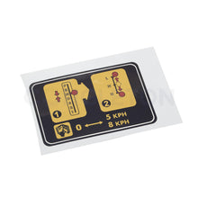 Range Rover Classic T-Case Shift Center Console Decal