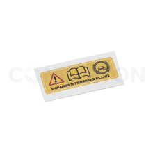 Range Rover Classic Power Steering Bonnet Decal