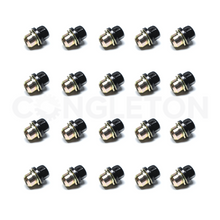 Black Alloy Wheel Nut - Set of 20 for Defender 90, 110, Discover I and 1986 - 1995 Range Rover Classic